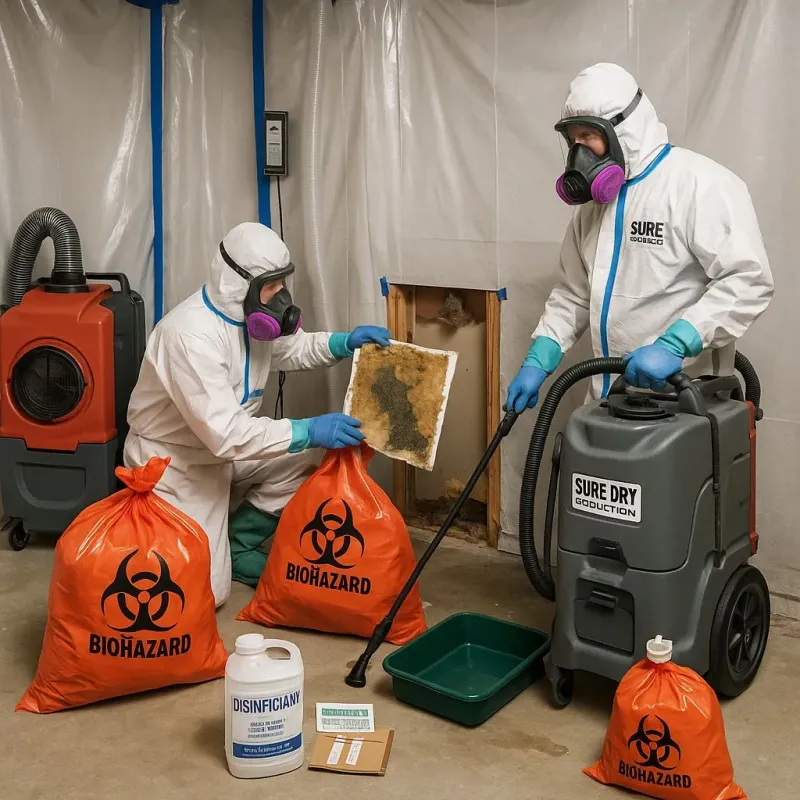 Contaminated Water Handling Protocols process in Berkeley Lake, GA